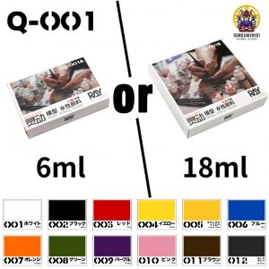 [SET] SƠN CAO CẤP RAY STUDIO QUICK IDEA MODEL ACRYLIC COLORS PHA SẴN GỐC NƯỚC - tô cọ gundam figure anime