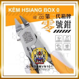 [TẶNG BỌC MŨI] KỀM TRUNG CẤP HSIANG BOX 0 - Kìm 1 lưỡi chuyên dụng cắt nhựa mô hình dụng cụ lắp ráp gundam hg rg mg sd